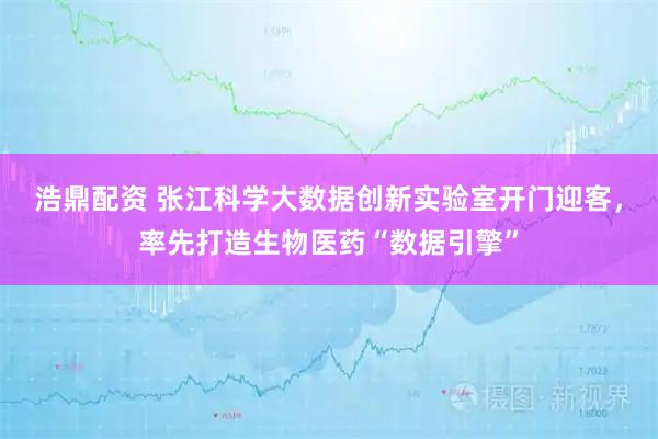 浩鼎配资 张江科学大数据创新实验室开门迎客，率先打造生物医药“数据引擎”